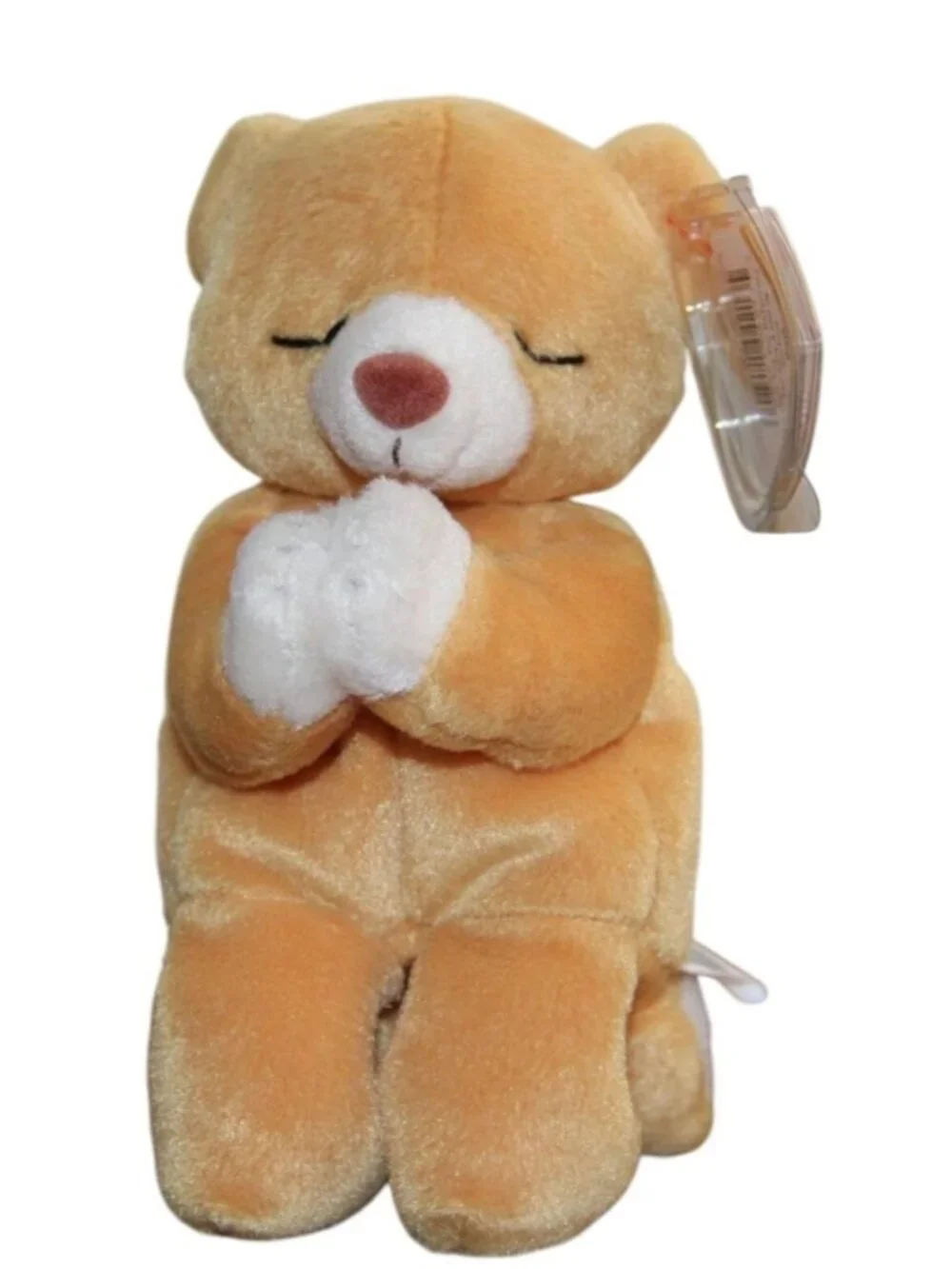 Ty Beanie Baby Hope Bear Praying Plush 1998 MWMT Retired Collectible 03-23 DOB